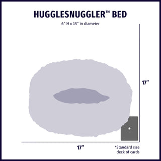 HuggleFleece® HuggleSnuggler™ Cat & Dog Beds