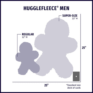 HuggleFleece® Man Plush Dog Toy, Regular