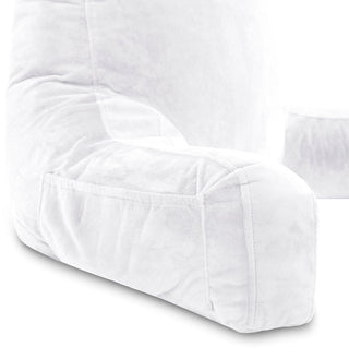 XXL Husband Pillow Oversized Bed Backrest Pillow with Arms