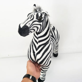 Almost Like A Real Zebra Plushie Plushie Depot