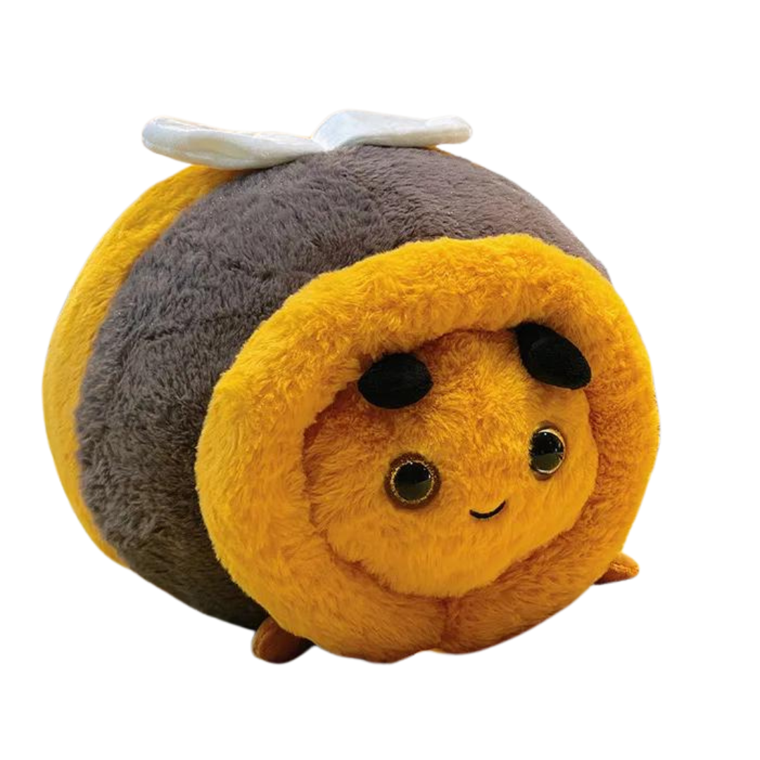 Honey Pot Bumble Bee Plushie Stuffed Animals - Plushie Depot