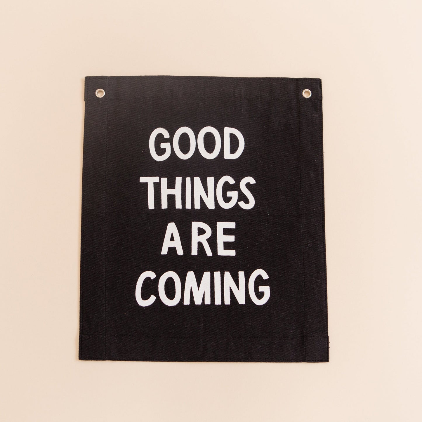 good things are coming banner Wall Hanging - Plushie Depot