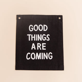 good things are coming banner Plushie Depot