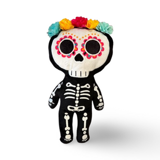 Day of the Dead 12" Plush (3 options) Pink Yellow