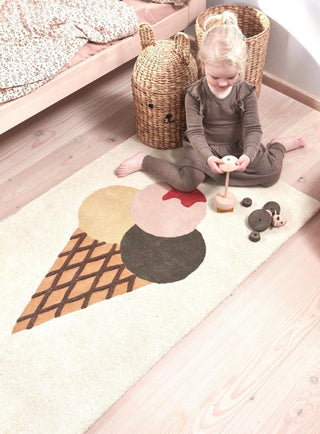 Ice Cream Tufted Rug | Plushie Depot