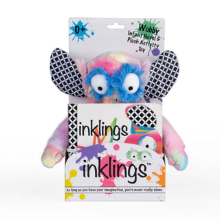 Rainbow Wobby Inklings Plush Toy & Board Book Gift Set