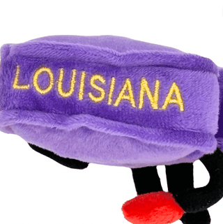 Louisiana Stuffed States Keychain | Plushie Depot