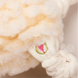 Louise Lamb HuggleFleece® FlufferKnottie™ Plush Dog Toy