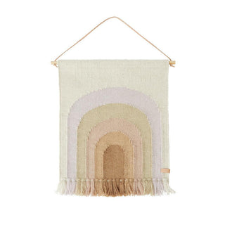 Follow The Rainbow Mini Wall Rug - Lavender