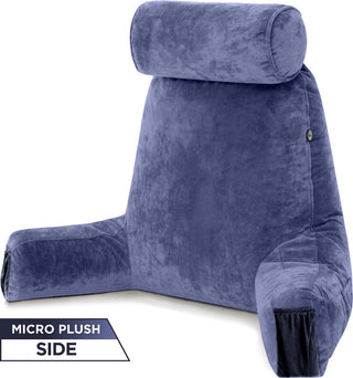 Medium Husband Pillow Aspen Edition Backrest Pillow with Memory Foam