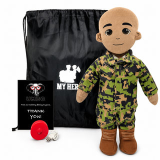 Marine Daddy Doll | Military Doll & Marine Doll | Recordable Male Tan Bald