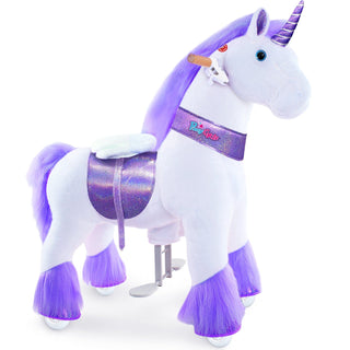 Model U® Unicorn Ride-On Toy Age 4–7 – Purple