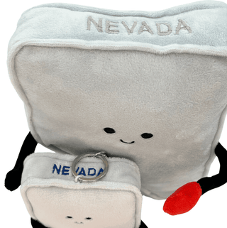 Nevada Stuffed States Keychain | Plushie Depot