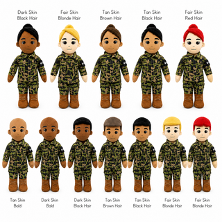 Navy Daddy Doll | Military Doll & Sailor Doll | Recordable