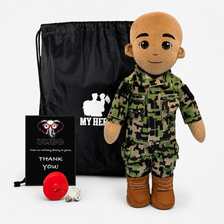 Navy Daddy Doll | Military Doll & Sailor Doll | Recordable Male Tan Bald