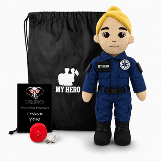 Paramedic Doll & EMT Doll | Recordable First Responder Gift Female Fair Blonde