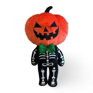 Pumpkin Head Skeleton 12" Plush