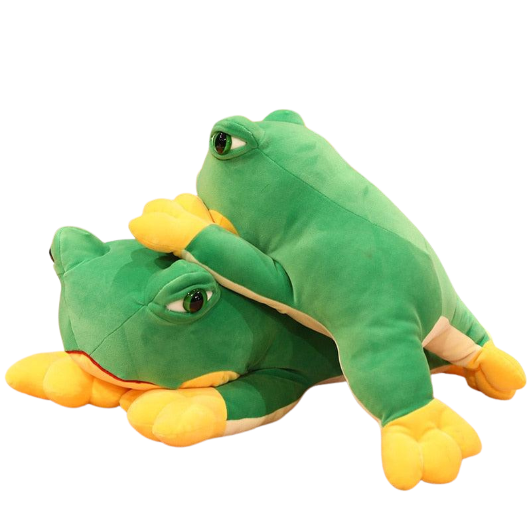 Realistic Green Tree Frog Plush Toys – Plushie Depot
