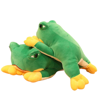 Realistic Green Tree Frog Plush Toys - Plushie Depot