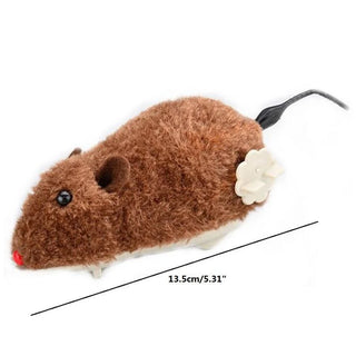 Wind Up Mouse Cat Toy Plushie Depot