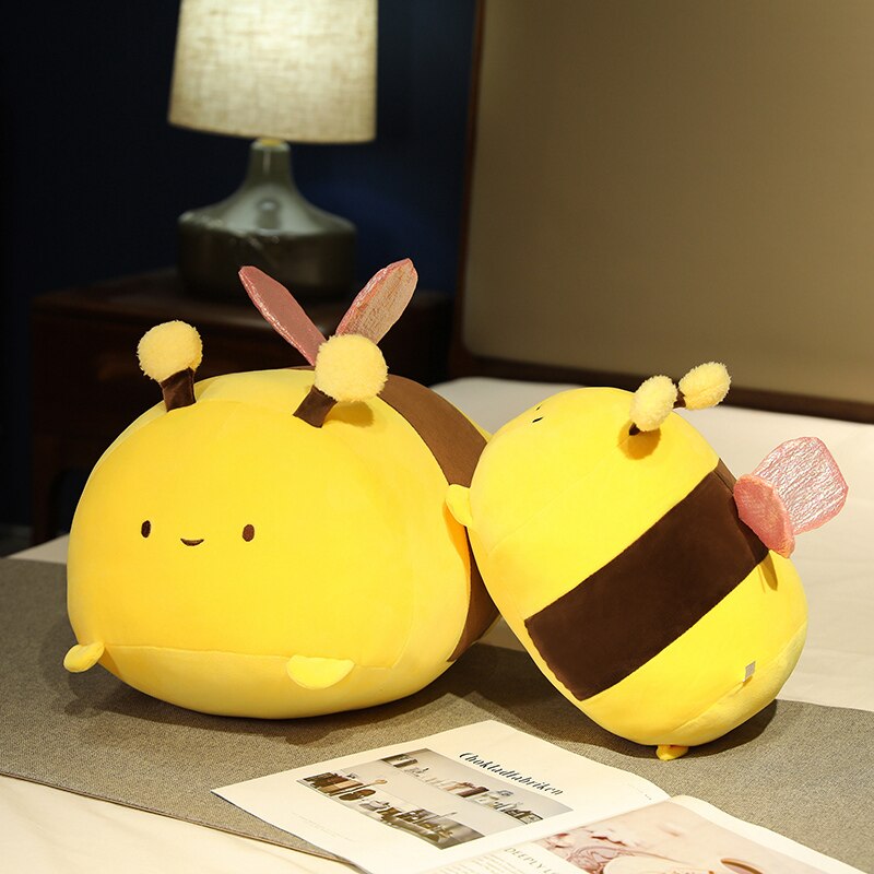 Kawaii Plush Bee Toy Stuf Animal Toys For Children Babi Sleeping
