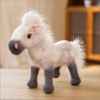 Hoofy the Plush Toy Horse 3 12" Stuffed Animals - Plushie Depot
