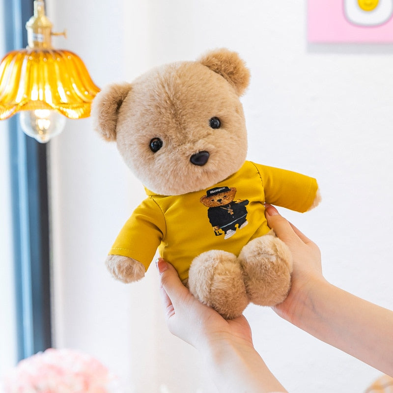 Whimsi The Sweatshirt Teddy Bear Stuffed Animals Plushie Depot