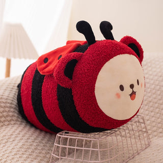 Fuzzy The Bee Plushie Red Plushie Depot