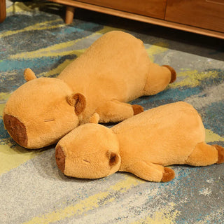 Sleepy Capybara Plush Toy Plushie Depot