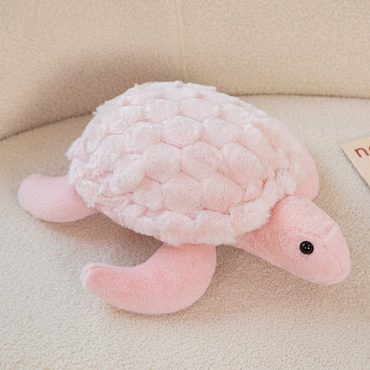 Life is But a Dream Sea Turtle Plushie Pink Stuffed Animals Plushie Depot
