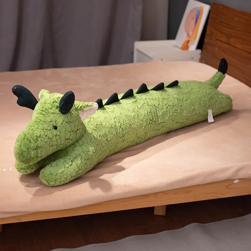 Roaringly Cute Dragon Plushie Green Stuffed Animals - Plushie Depot