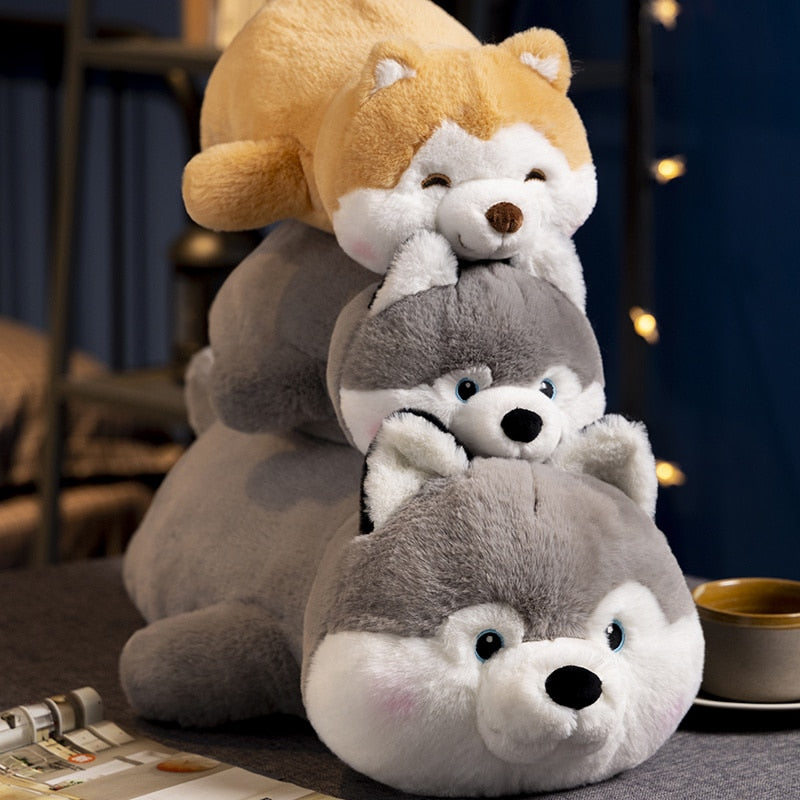 Kawaii Fluffy Husky Plushies Stuffed Animals Plushie Depot