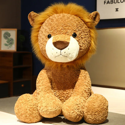 I'm a real Lion Plushie Gold Stuffed Animals - Plushie Depot