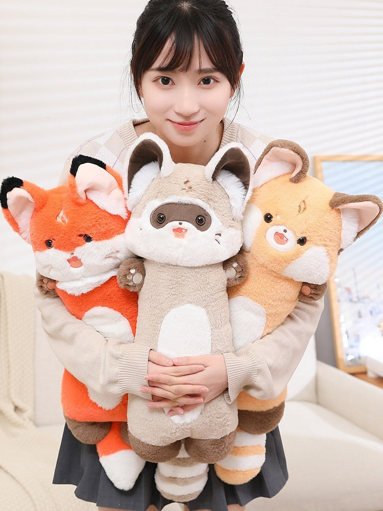 Kawaii Giant Red Panda Plushie Stuffed Animals - Plushie Depot