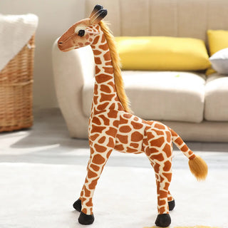 Cute Plush Toy Giraffes Orange Plushie Depot