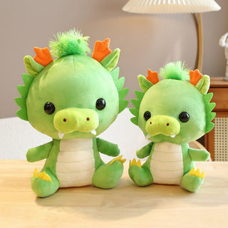 Cute Green Dragon Plushie - Plushie Depot