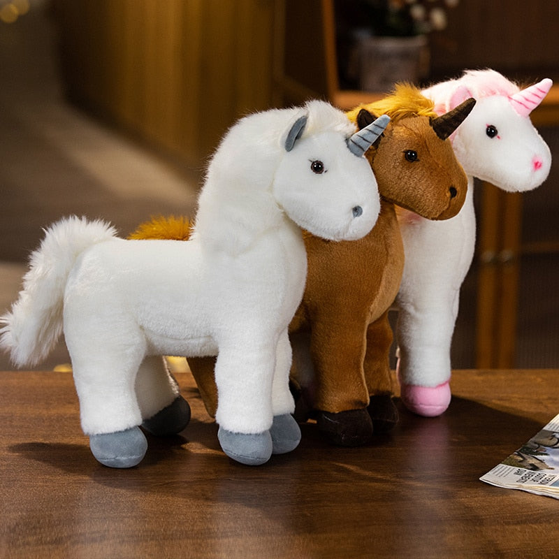 Enchanted The Unicorn Plushie Stuffed Animals - Plushie Depot