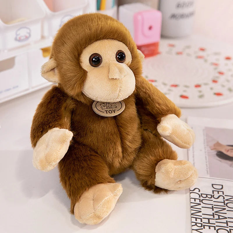 Cute Little Monkey Plushies Monkey Stuffed Animals - Plushie Depot