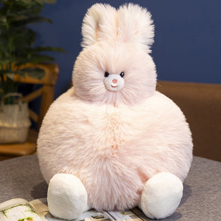 Fat Bunny Rabbit Plushie rabbit Stuffed Animals - Plushie Depot