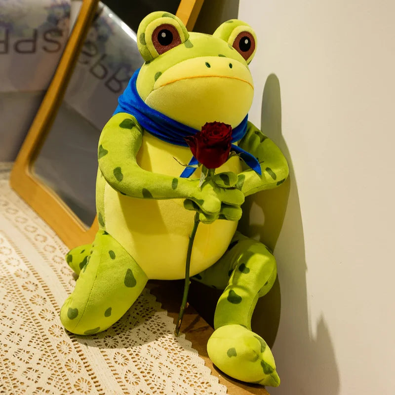Funny Frog Buddies Stuffed Animals - Plushie Depot
