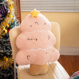 Its beginning to look a lot like Christmas Tree Plushie Pink Plushie Depot