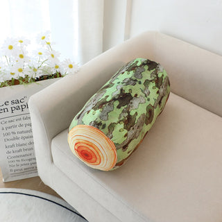 Creative Tree Log Plush Pillow Plushie Depot