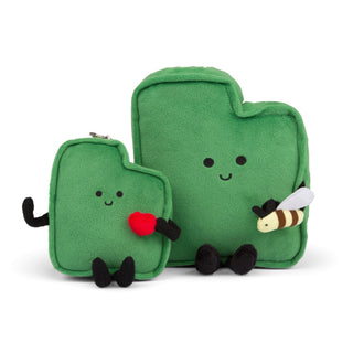 Utah Stuffed State Keychain – Plush Beehive State Bag Charm with Bee