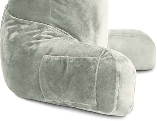 Standard+ Husband Pillow Adult Bed Back Rest Pillow w/ Arms