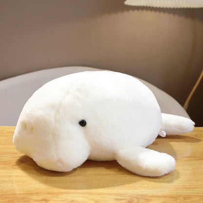 Cuddle-me Manatee Plushie White Stuffed Animals - Plushie Depot