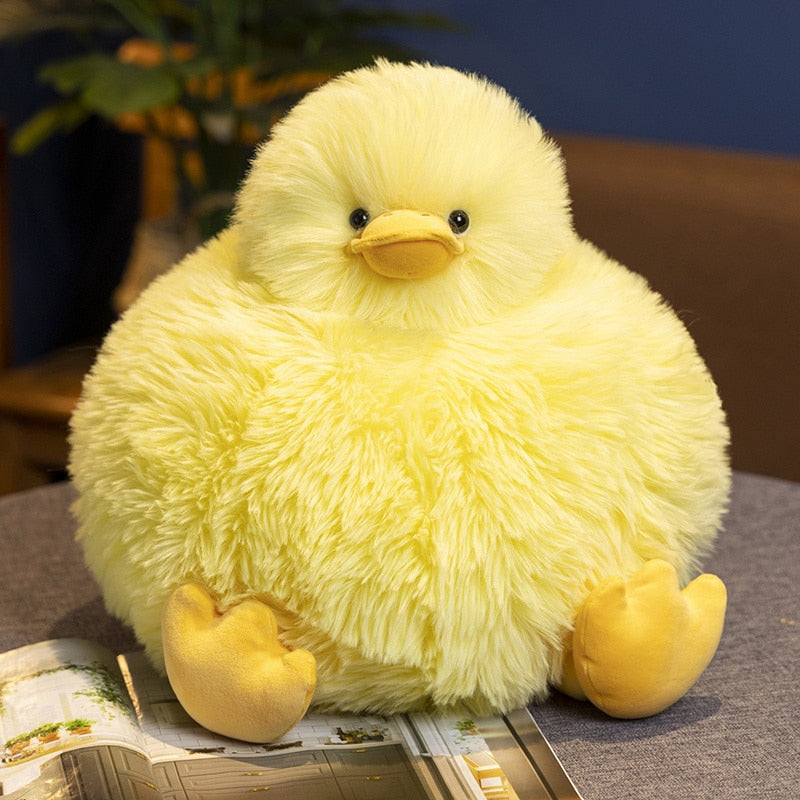 Fat Duckie Plushie yellow duck Stuffed Animals Plushie Depot
