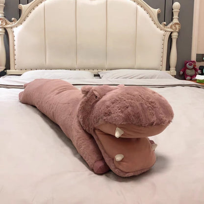 Super Long Hippo Plushie Stuffed Animals Plushie Depot