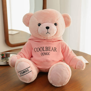 Cool Bear Teddy Pink Plushie Depot