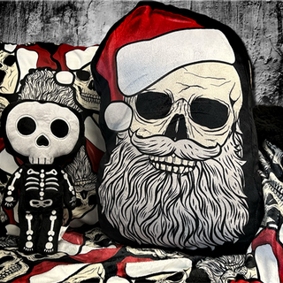 Skully Claus 19" Plush Pillow