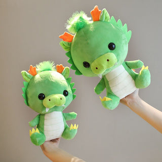 Cute Green Dragon Plushie Plushie Depot